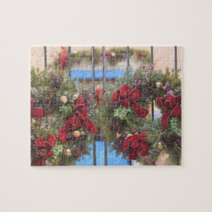 USA, New Mexico, Santa Fe: Canyon Road Galerie 3 Puzzle