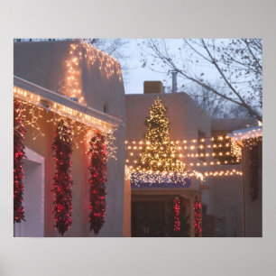 USA, New Mexico, Santa Fe: Canyon Road Galerie Poster