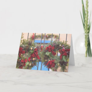 USA, New Mexico, Santa Fe: Canyon Road Gallery 3 Feiertagskarte