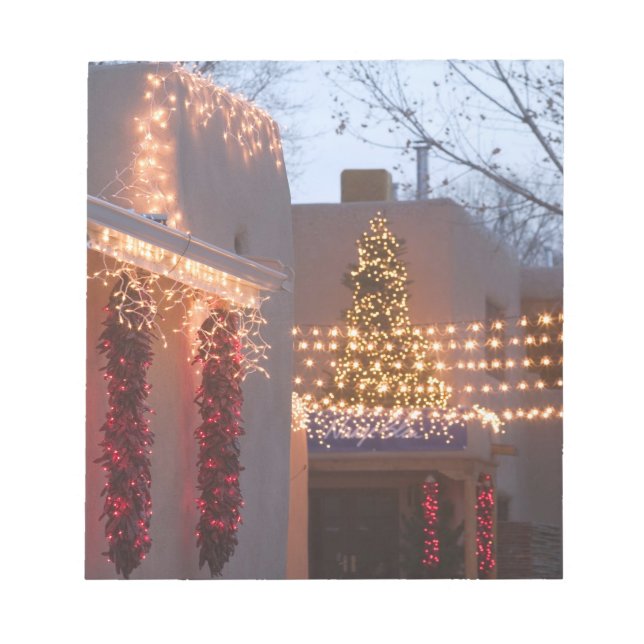 USA, New Mexico, Santa Fe: Canyon Road Gallery Notizblock (Vorderseite)