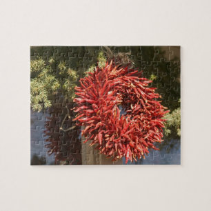 USA, New Mexico, Santa Fe: Downtown Santa Fe, 2 Puzzle