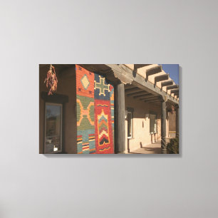 USA, New Mexico, Taos: Navaho Rug Gallery Kit Leinwanddruck