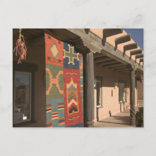 USA, New Mexico, Taos: Navaho Rug Gallery Kit Postkarte