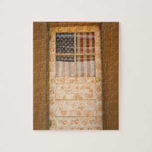 USA, New Mexico, Taos: Taos Indian Pueblo Puzzle