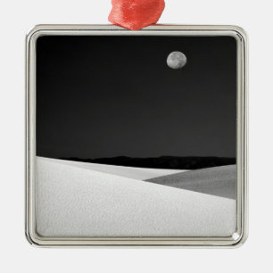 USA, New Mexico, White Sands National Monument. Silbernes Ornament