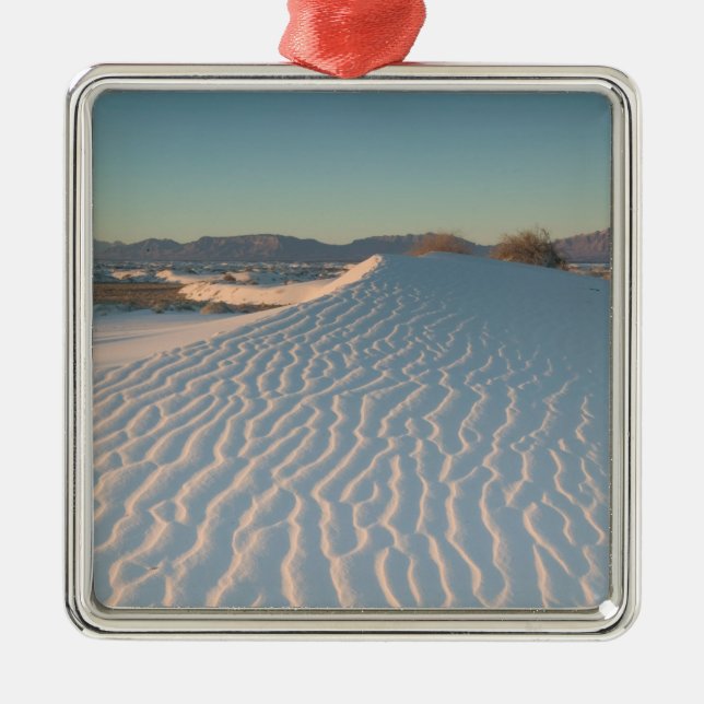 USA, New Mexico, White Sands National Silbernes Ornament (Vorne)