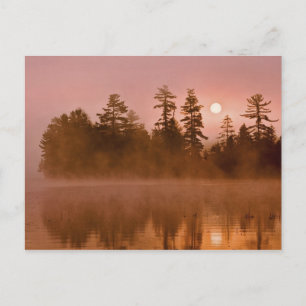 USA, New York, Adirondack Park. Sonnenaufgang Postkarte