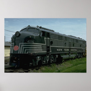 USA, New York Central EMD E8 Passagierdiesel Poster