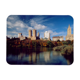 USA, New York, Central Park, Lake Magnet