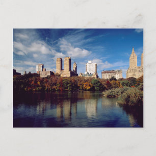 USA, New York City, Central Park, See Postkarte