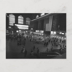 USA New York City Grand Central Station Postkarte
