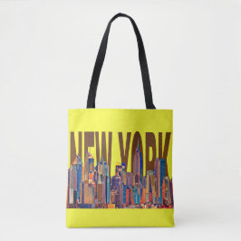 USA New York City Manhattan Skyline-Tasche