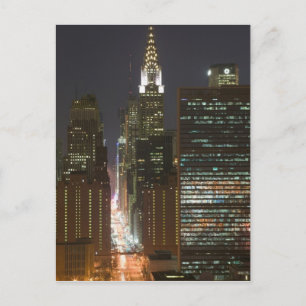 USA, New York City, View of Midtown with Postkarte