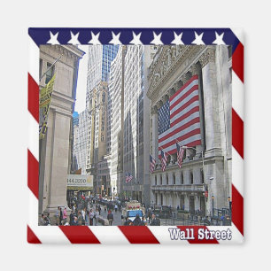 USA - New York City - Wall Street Magnet