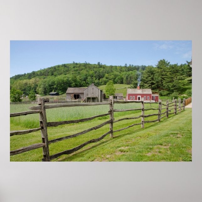USA, New York, Cooperstown, Bauern Museum Poster (Vorne)