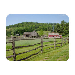 USA, New York, Cooperstown, das Museum der Bauern Magnet