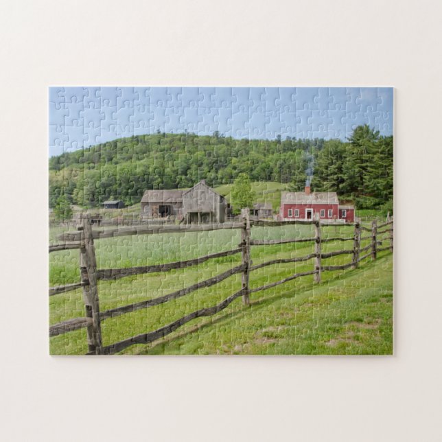 USA, New York, Cooperstown, das Museum der Bauern Puzzle (Horizontal)