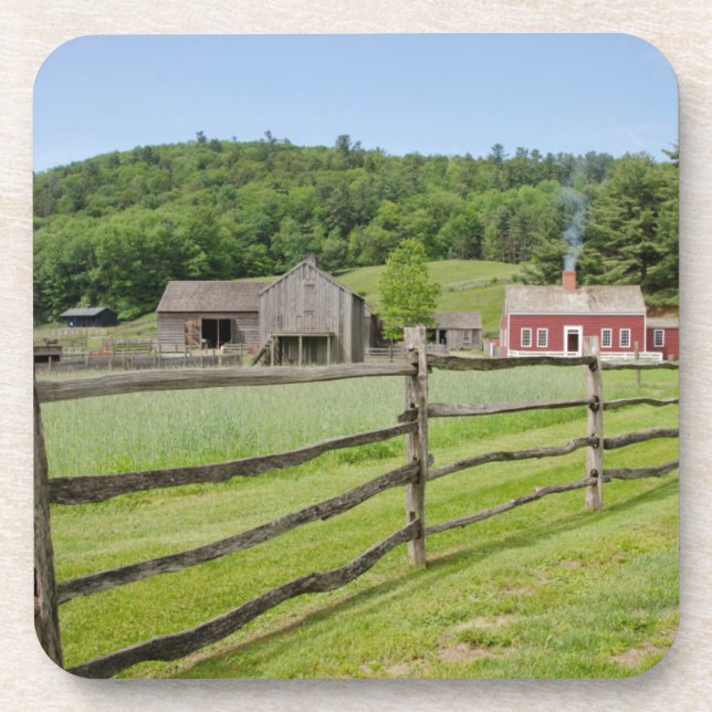 USA, New York, Cooperstown, das Museum der Bauern Untersetzer (Vorderseite)