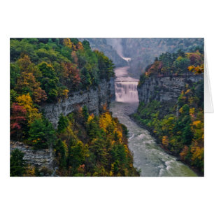 USA, New York, Letchworth Staat Park. Fluss und