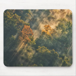 USA, New York, Letchworth State Park. Sonnenaufgan Mousepad