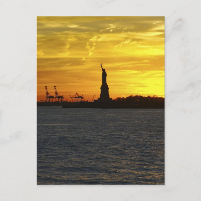 USA, New York, New York City. 3 Postkarte (Vorderseite)