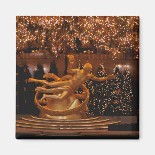 USA, New York, New York City. 6 Magnet