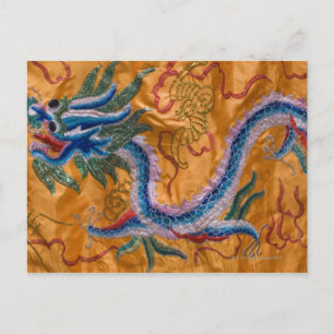 USA, New York, New York City, bestickt Postkarte