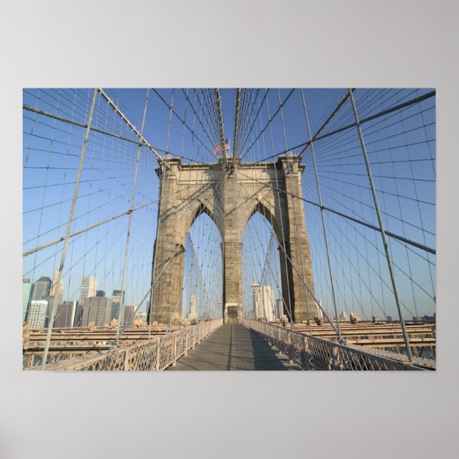 USA, New York, New York City, Brooklyn: 3 Poster (Vorne)