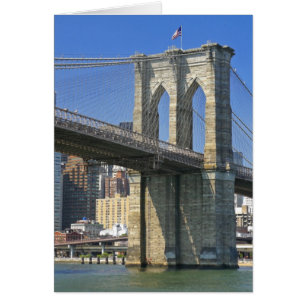 USA, New York, New York City.Brooklyn Bridge