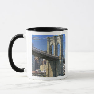 USA, New York, New York City. Brooklyn Bridge Tasse