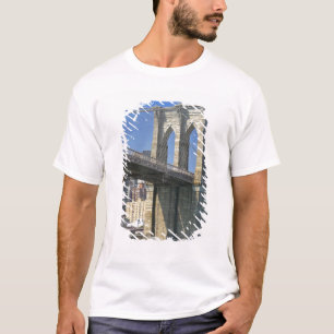 USA, New York, New York City. Brooklyn-Brücke T-Shirt