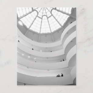 USA, New York, New York City: Die Guggenheim Postkarte