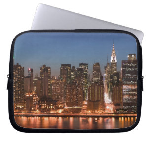 USA, New York, New York City, Manhattan: Luftwaffe Laptopschutzhülle