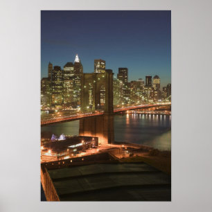USA, New York, New York City, Manhattan: Poster