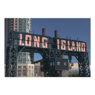 USA, New York, New York City, Queens: Long Fotodruck