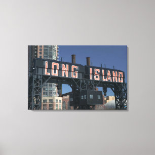 USA, New York, New York City, Queens: Long Leinwanddruck