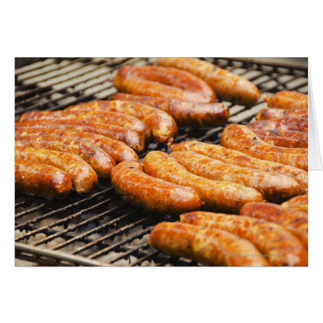 USA, New York, New York City, Wurst auf (Vorderseite (Horizontal))