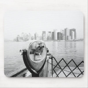 USA, NEW YORK: New Yorker Panoramabetrachter Mousepad