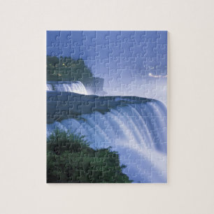 USA, New York, Niagara Falls. American Falls in Puzzle