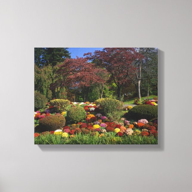 USA, New York, Saugerties, Seamon Park. Herbst Leinwanddruck (Vorderseite)