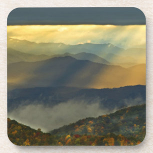 USA, North Carolina, Great Smoky Mountains. Getränkeuntersetzer