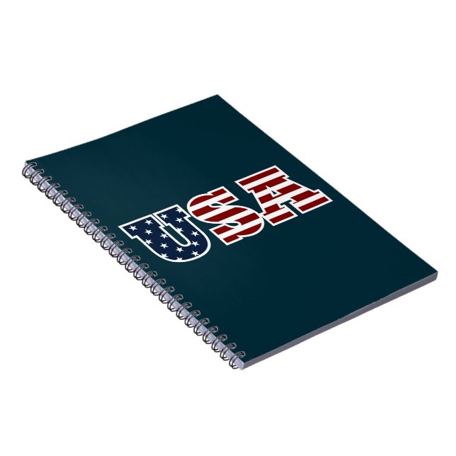 USA-Notebook Notizblock (Rechte Seite)