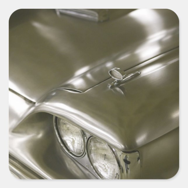 USA, Ohio, Cleveland: Western Reserve Historisch Quadratischer Aufkleber (Vorderseite)