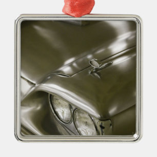 USA, Ohio, Cleveland: Western-Reserve historisch Silbernes Ornament