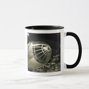 USA, Ohio, Dayton: US Air Force Museum und Tasse