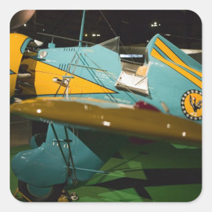 USA, Ohio, Dayton: US-Luftwaffe Museum und 2 Quadratischer Aufkleber