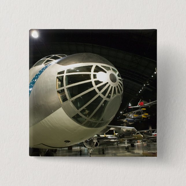 USA, Ohio, Dayton: US-Luftwaffe-Museum und Button (Vorderseite)