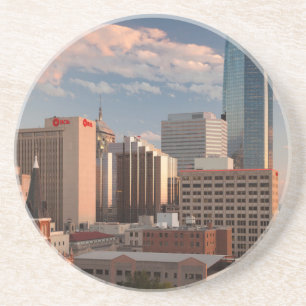 USA, Oklahoma, Oklahoma City, Elevated City Getränkeuntersetzer