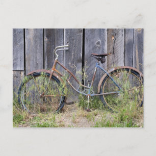 USA, Oregon, Bend. A dilapidated old bike Postkarte