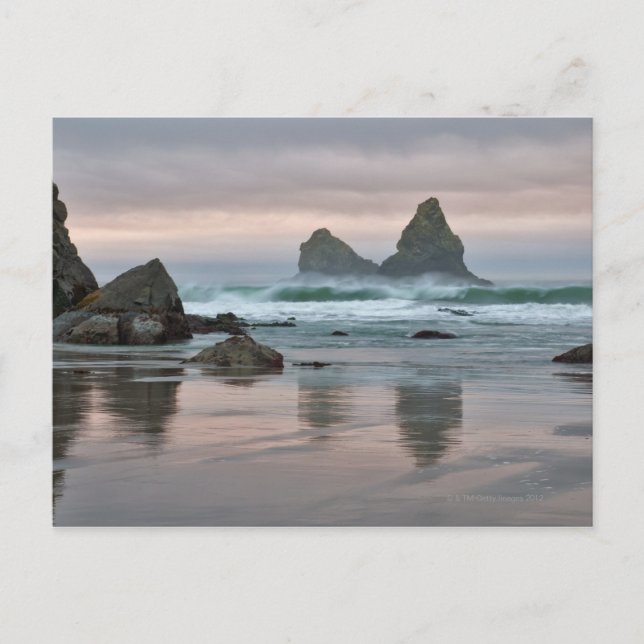 USA, Oregon, Bullards Beach Postkarte (Vorderseite)
